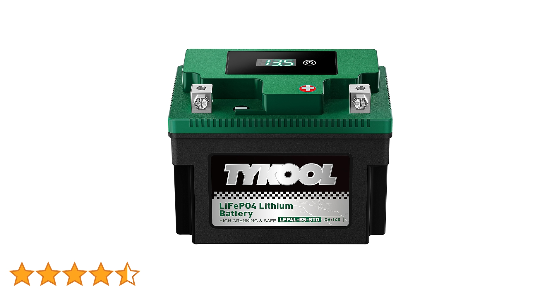 order Y4 ♡ W5 TYKOOL YTX4L-BS YTZ5S Lithium LiFePO4 Motorcycle Battery,2X